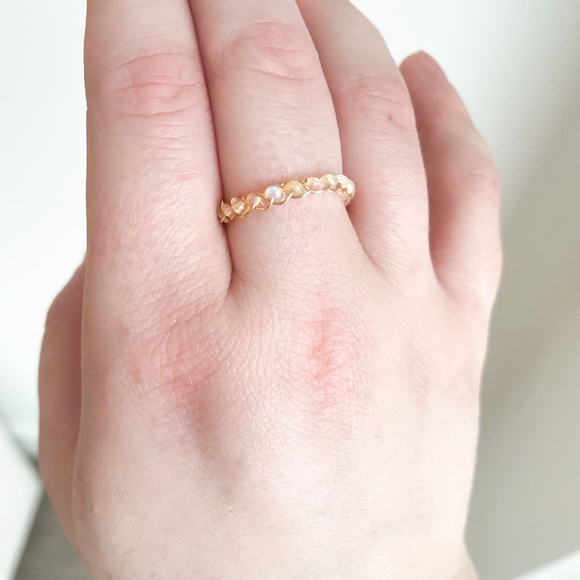 ๐ 2 for $40๐ Ethiopian Opal weave ring by @silverandstonewpg - Picture 2 of 2
